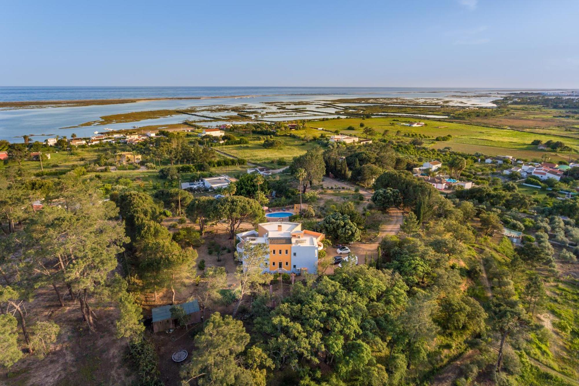 Meia Lua - Your Private Artsy Paradise Overlooking The Ria Formosa With Pool And Sea Views Near Barril Beach, Tavira Luz de Tavira Exterior photo
